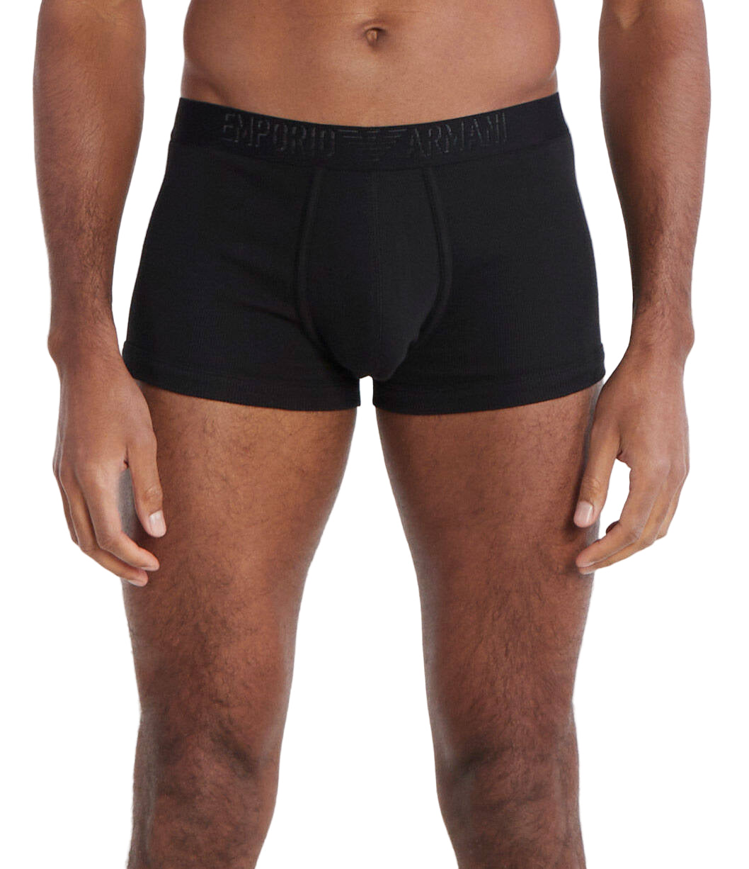 Emporio Armani Black Men Boxer Briefs
