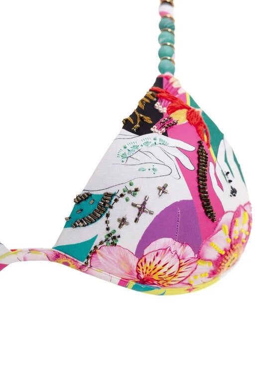 Agua Bendita Gleam Belle Triangle Top Bikini