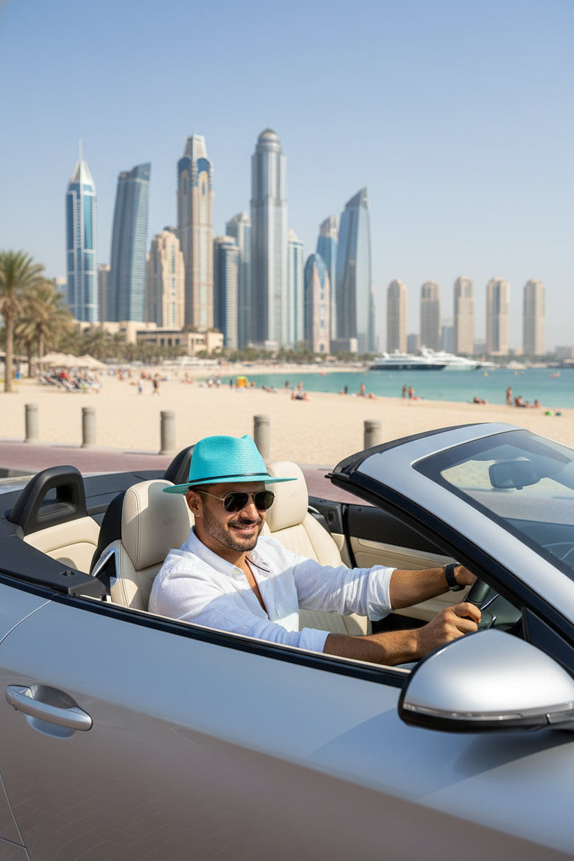 MC2 Saint Barth Hat Light Blue CHAPEAUX