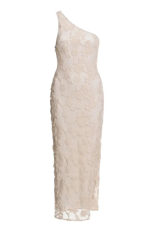 Agua Bendita Chroma One Shoulder Dress
