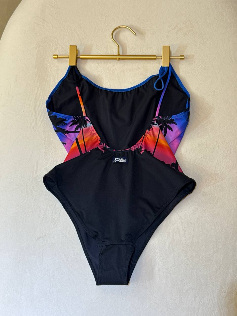 MC2 Saint Barth SUNSET PALM one piece Swimsuit 57