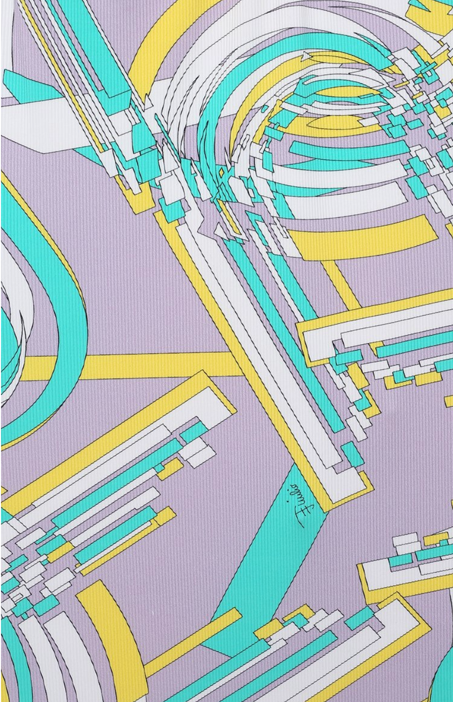 Emilio Pucci Girls One Piece Swimsuit