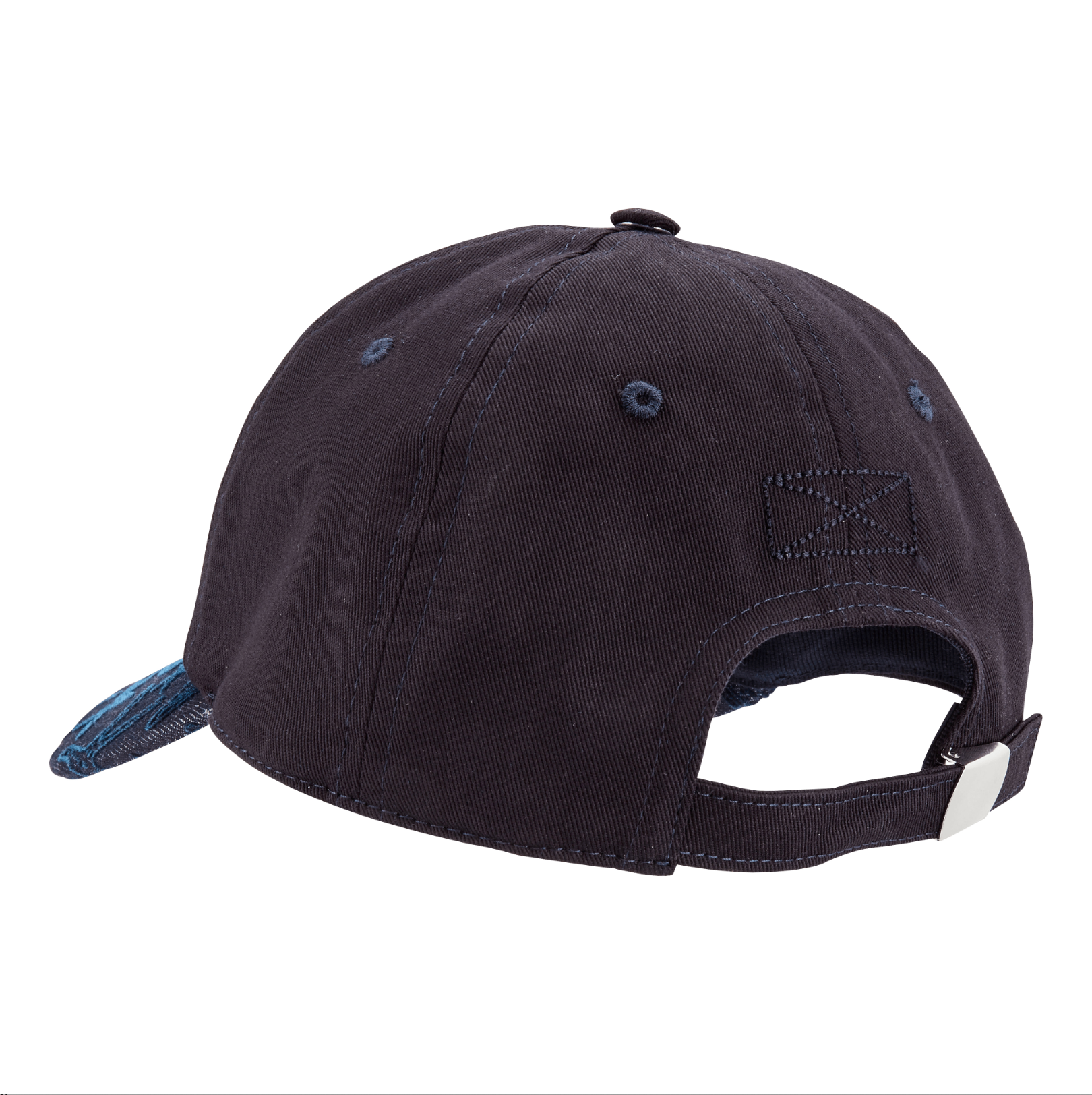 Vilebrequin Cap Black Visor Starfish