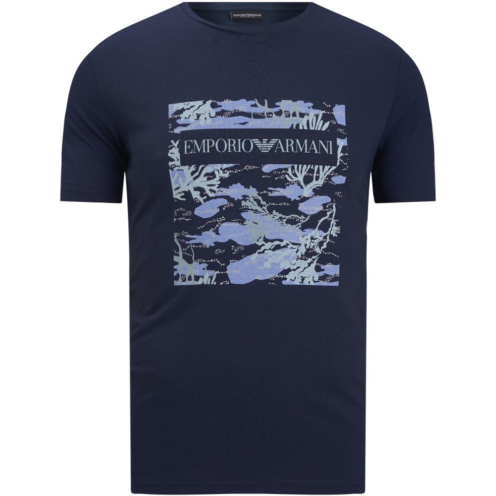 Emporio Armani Regular Fit Printed T-Shirt