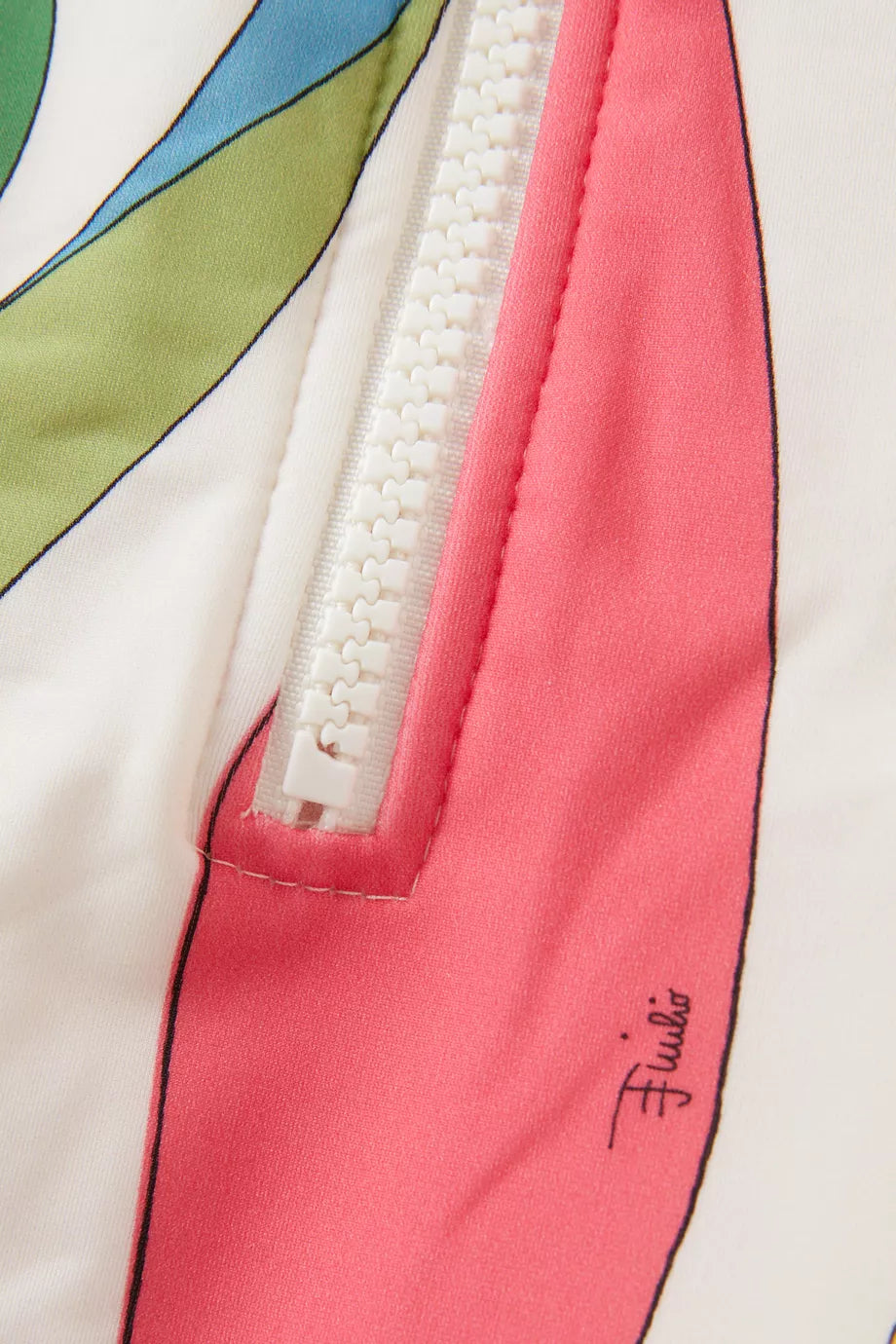 Emilio Pucci Color Girls One Piece Swimsuit