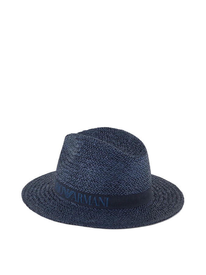 Emporio Armani Dark Blue Unisex Summer Hat