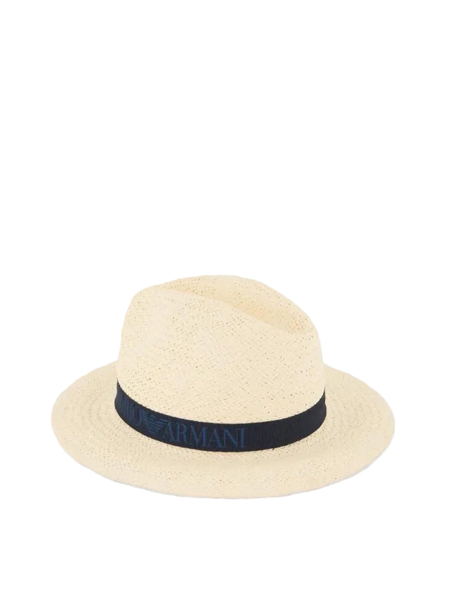 Emporio Armani Women Summer Hat with Name Logo