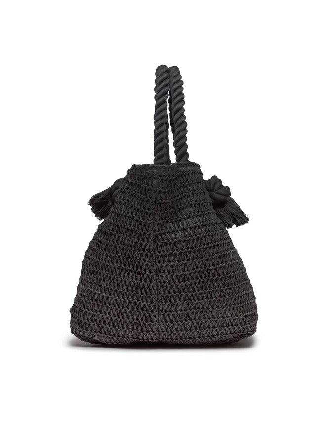 Emporio Armani Black Women Beach Bag