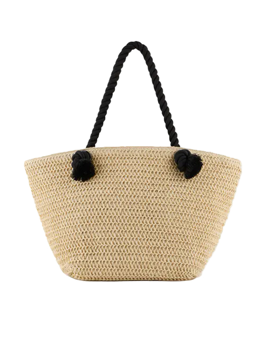 Emporio Armani Ecru Women Beach Bag
