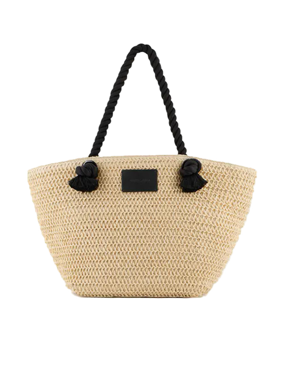 Emporio Armani Ecru Women Beach Bag