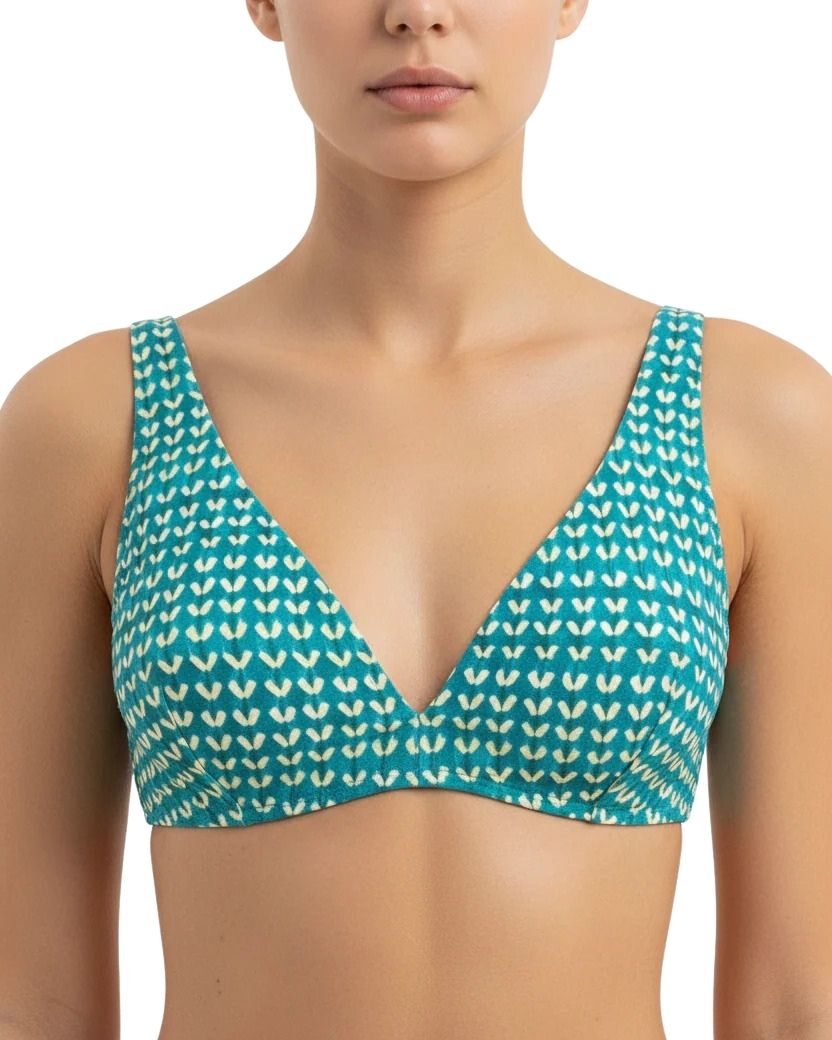 DnuD Batik Triangle Top Bikini