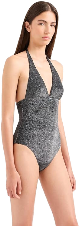 Emporio Armani Women One-Piece Lurex Swimsuits