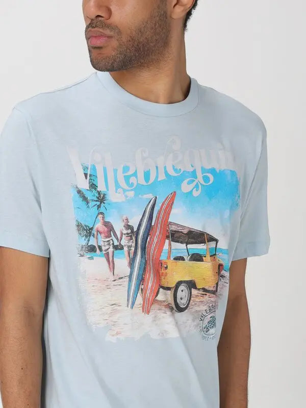 Vilebrequin Tahiti Yellow Car T-Shirt
