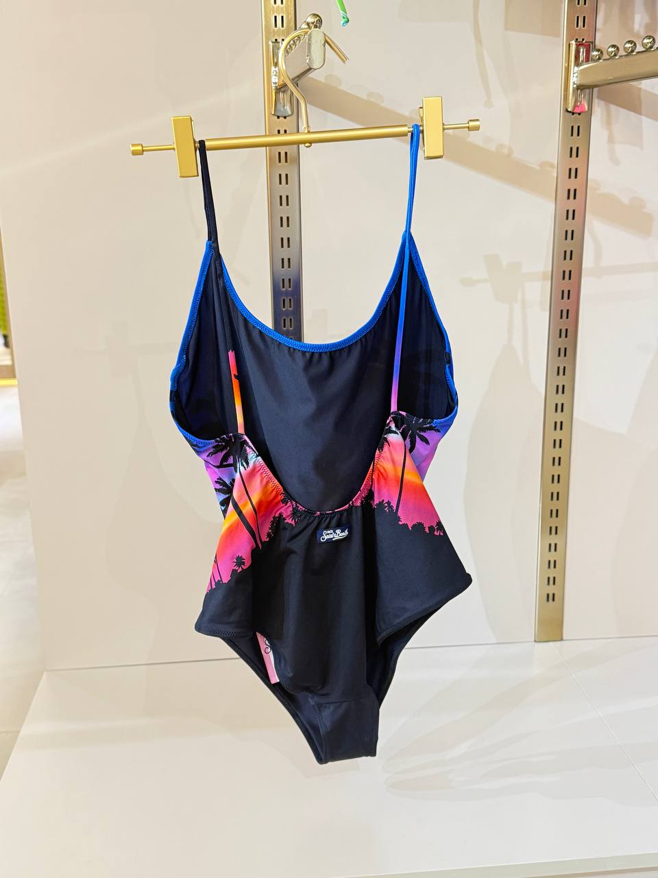 MC2 Saint Barth SUNSET PALM one piece Swimsuit 57