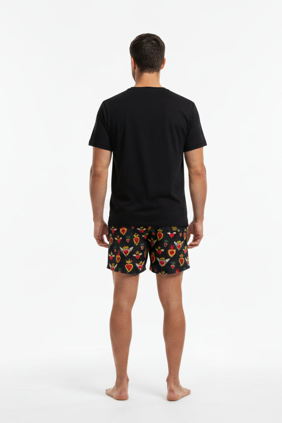 MC2 Saint Barth Tattoo Lighting Men Swim Shorts