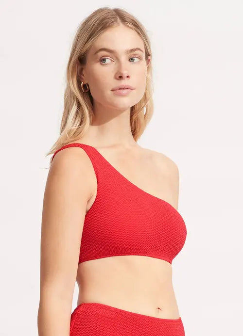 Sea Dive One Shoulder Top Seafolly