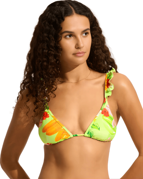 Seafolly Tropique Slide Triangle Bikini Top