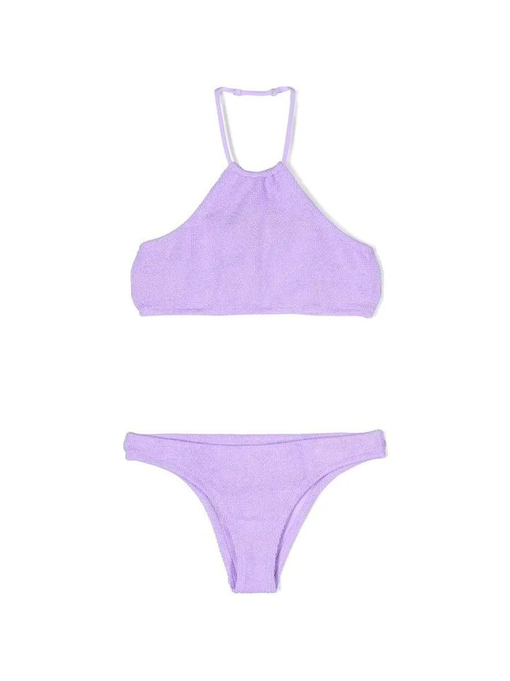 MC2 Saint Barth Squeezed Purple Girl Two Piece Swimsuit