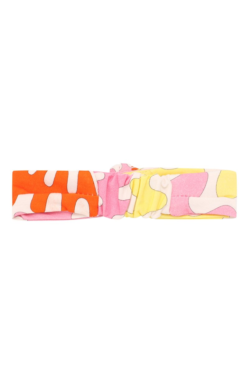 Emilio Pucci Colorful Printed Jersey Headband