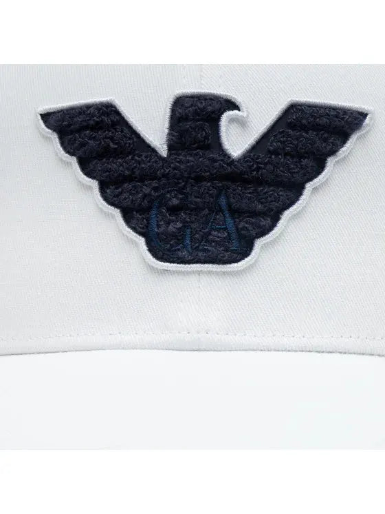 Emporio Armani Men Baseball Cap white
