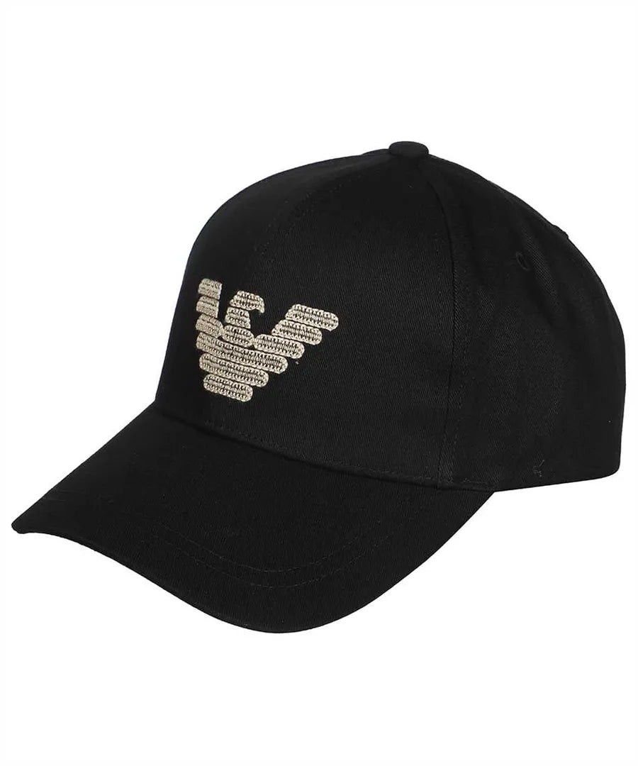 Emporio Armani Men Baseball Cap Black