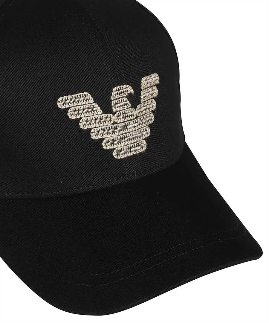 Emporio Armani Men Baseball Cap Black