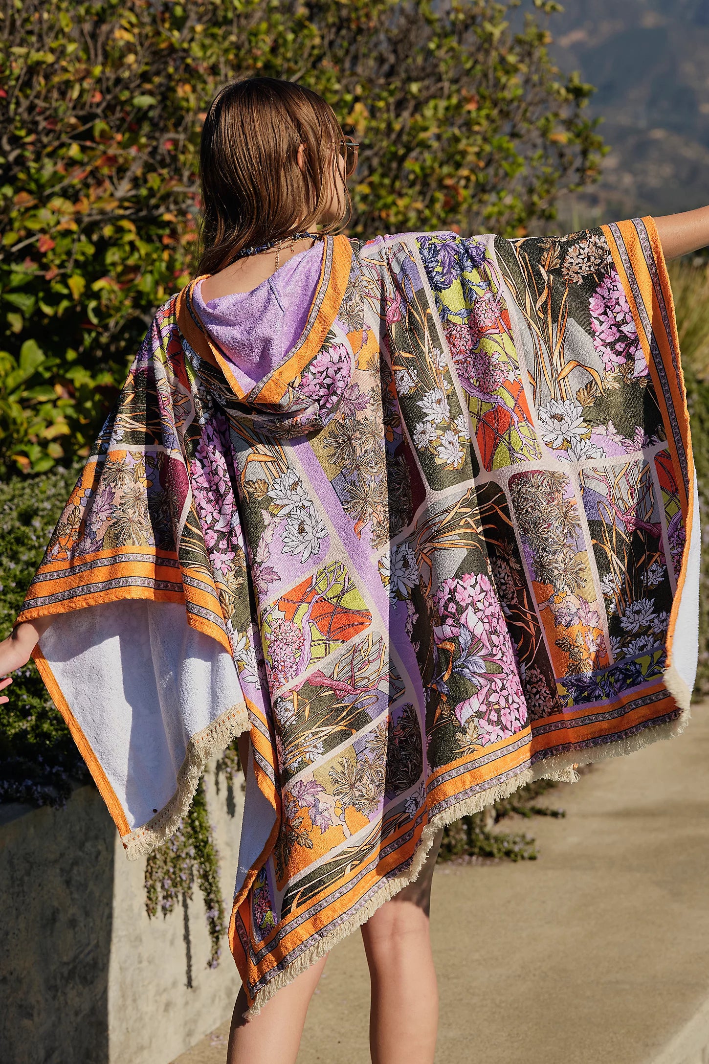 Agua Bendita Hooded Poncho