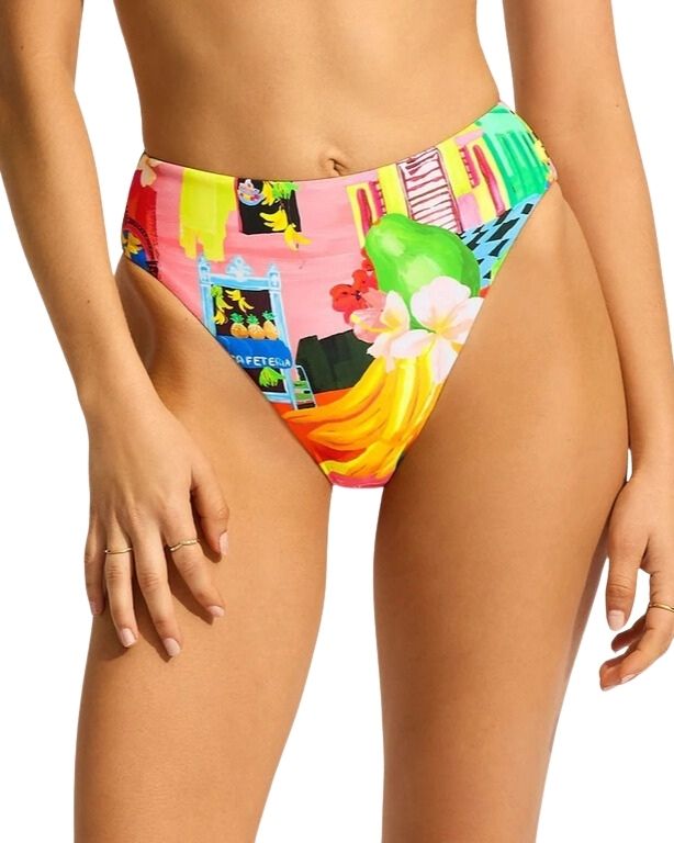 Seafolly Cuba Bikini High Cut Bottom