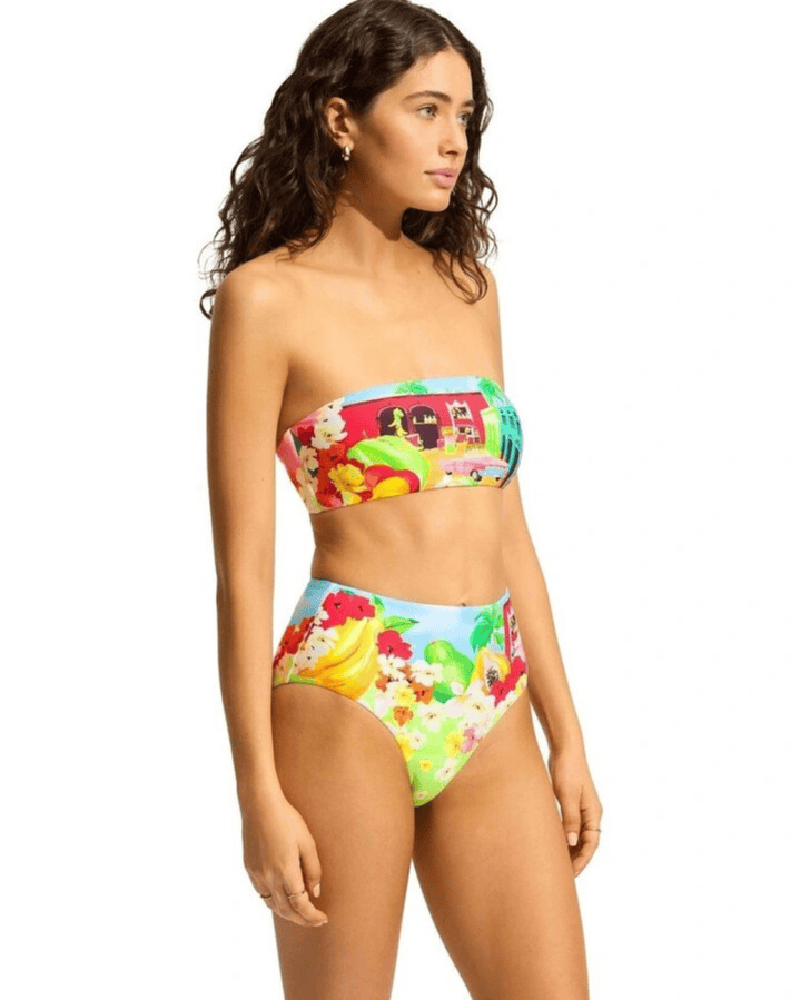 Seafolly Cuba High Waisted Bikini Bottom