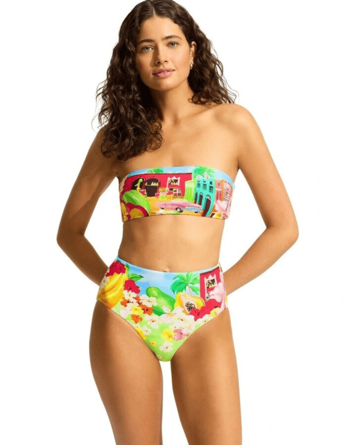 Seafolly Cuba High Waisted Bikini Bottom