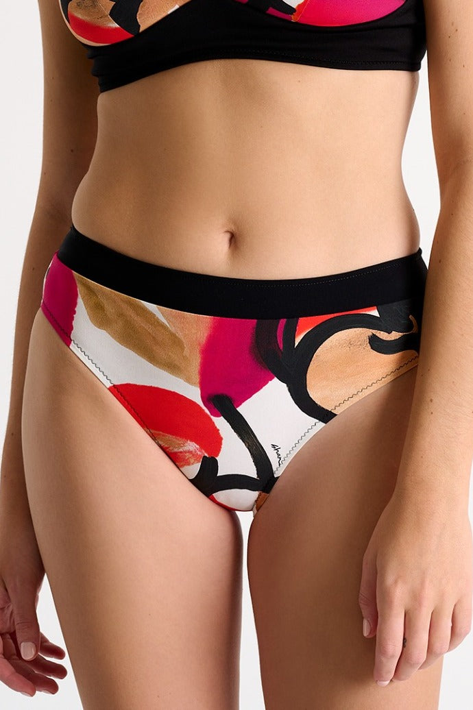 SHAN CLASSIQUE HIGH WAIST BIKINI BOTTOM