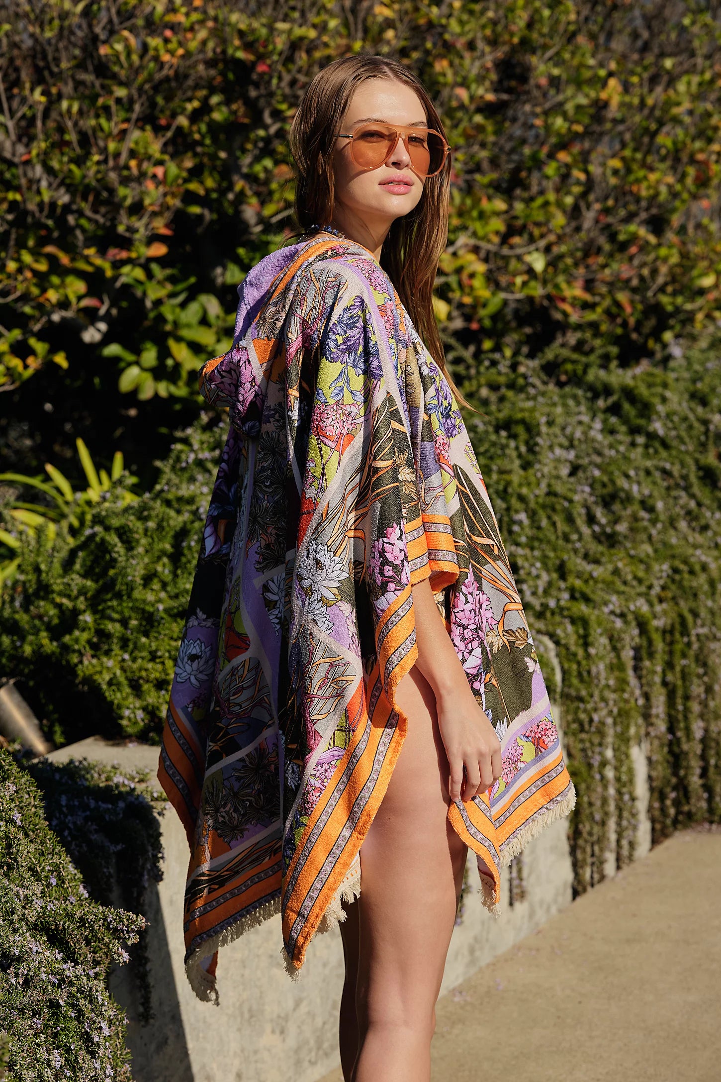 Agua Bendita Hooded Poncho