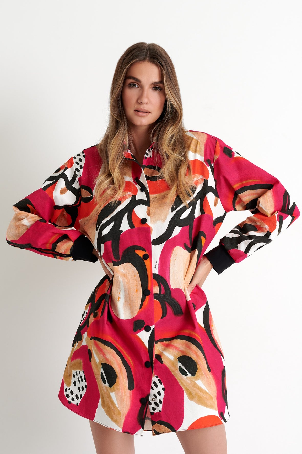 SHAN FRIDA LONG SLEEVE TUNIC