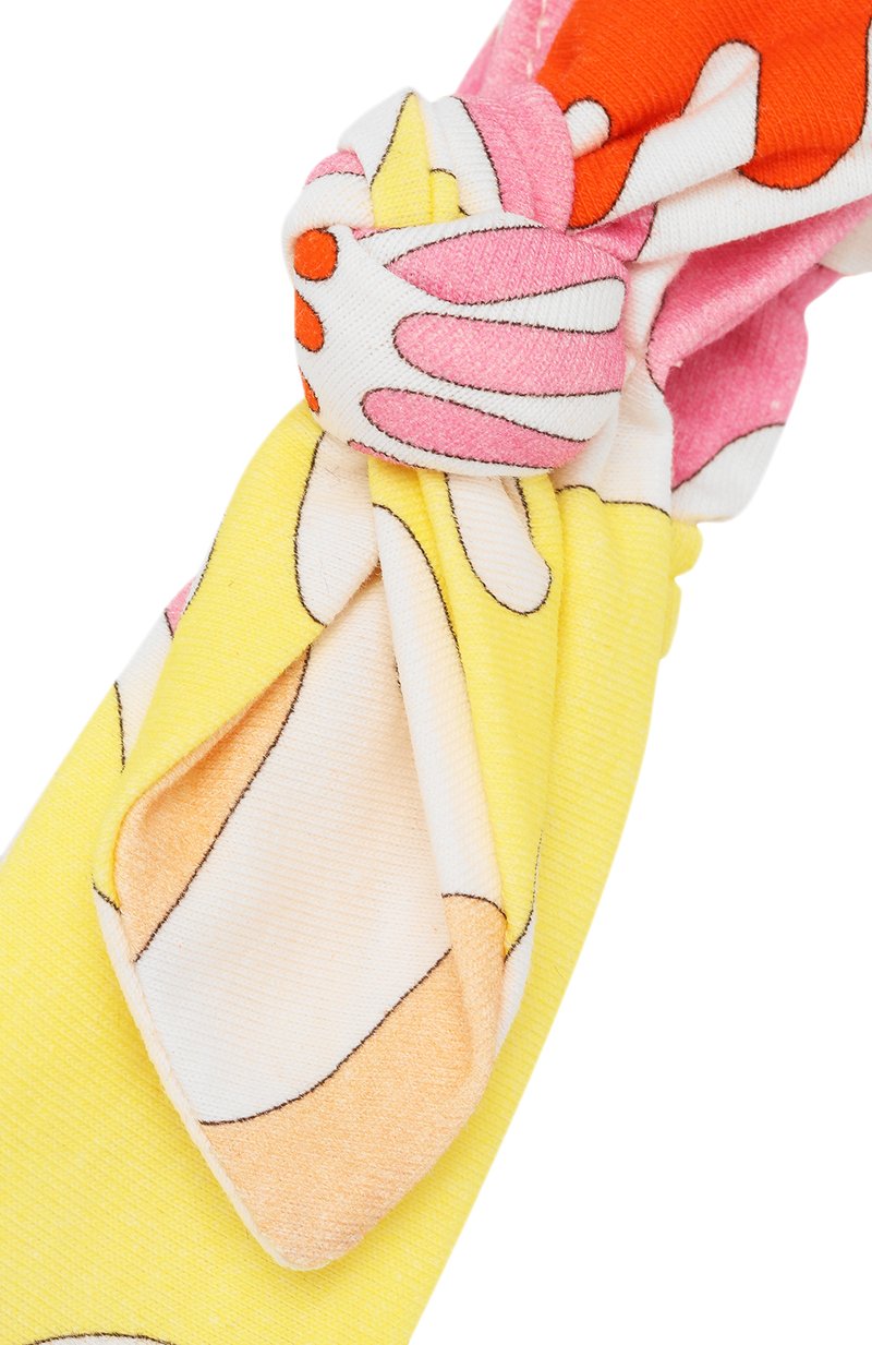 Emilio Pucci Colorful Printed Jersey Headband