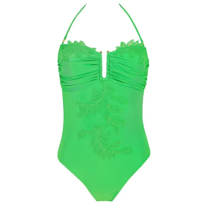 Marjolaine Ambre Bandeau One Piece Swimsuit