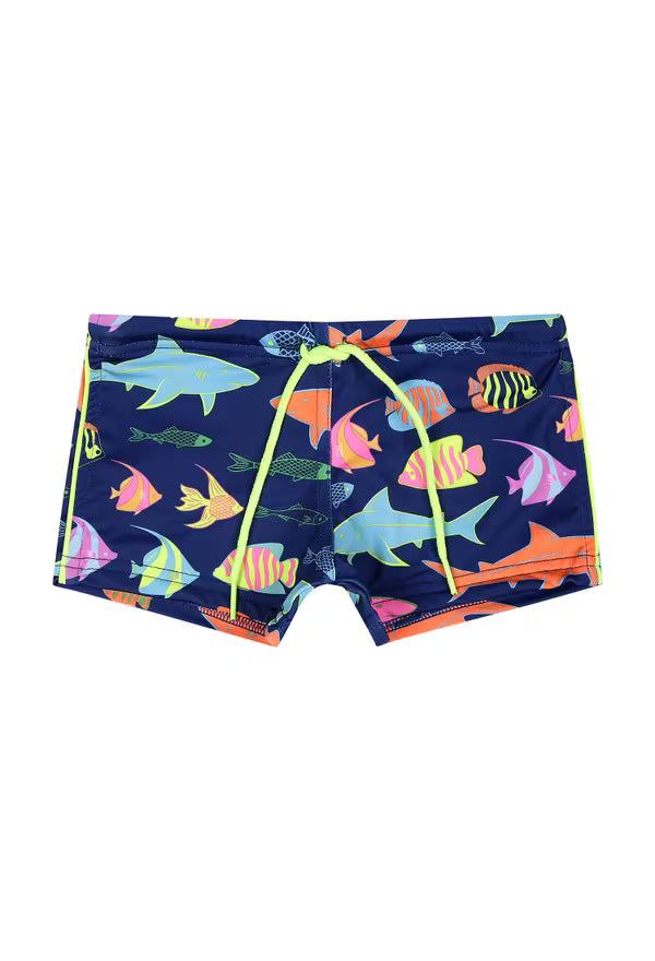 MC2 Saint Barth Colored Fish Swim Boxers Briefs
