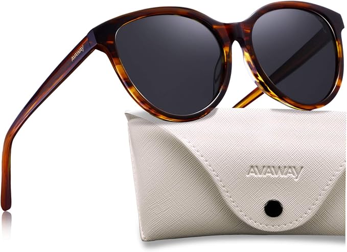 AVAWAY Small Face Womens Mens Sunglasses Polarized