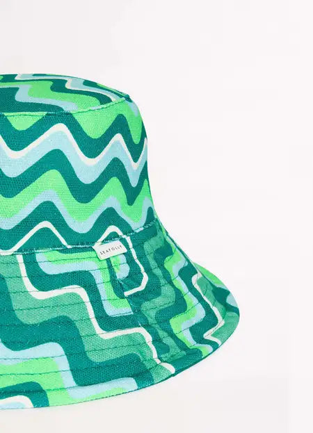Seafolly Neue Wave Women Panama Hat - Green