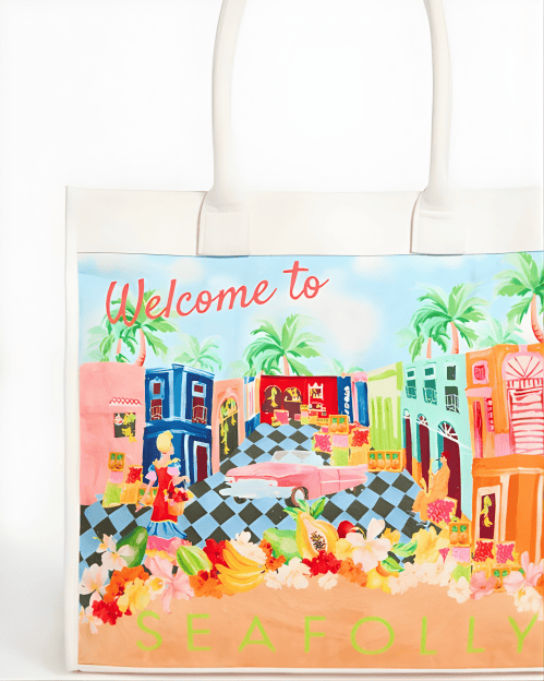Seafolly Cuba Women Beach Tote Bag