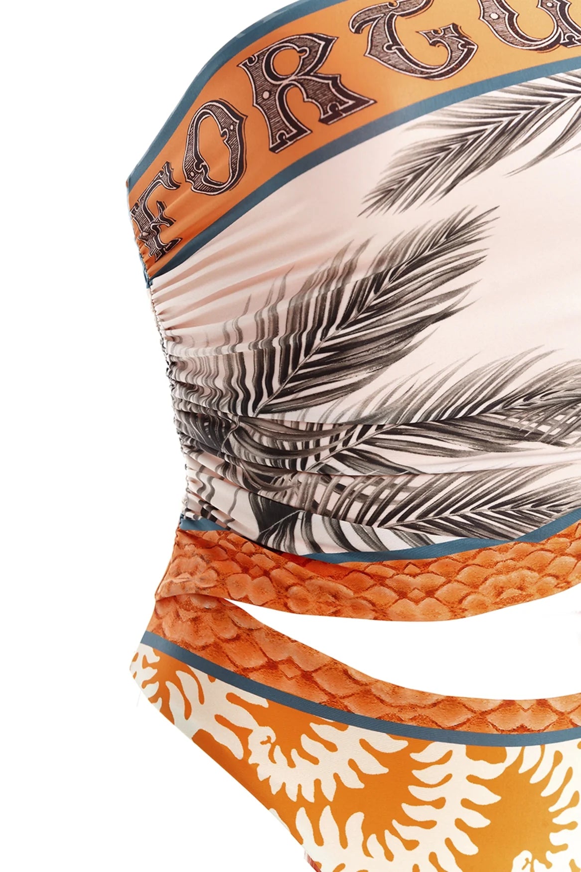 Agua Bendita Arabella One Shoulder One Piece Swimsuit