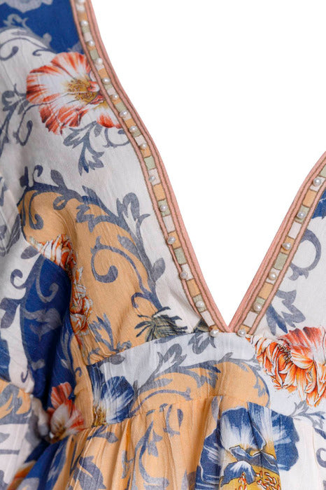 Agua Bendita Bell Sleeve Dress