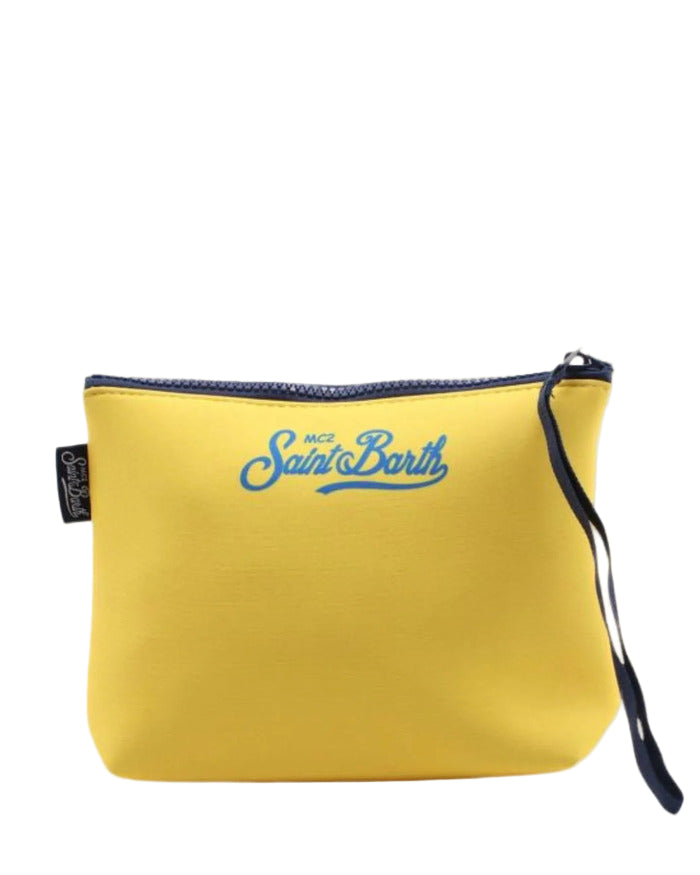 MC2 Saint Barth Yellow Cosmetic Clutch Bag