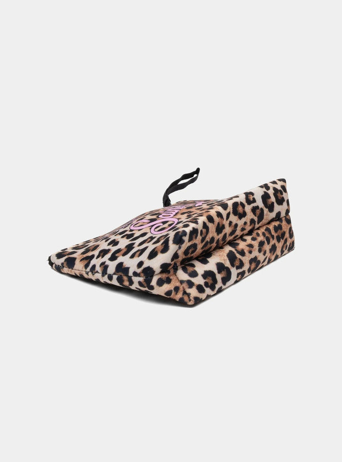 MC2 Saint Barth Cosmetic Clutch Bag with Leopard Print