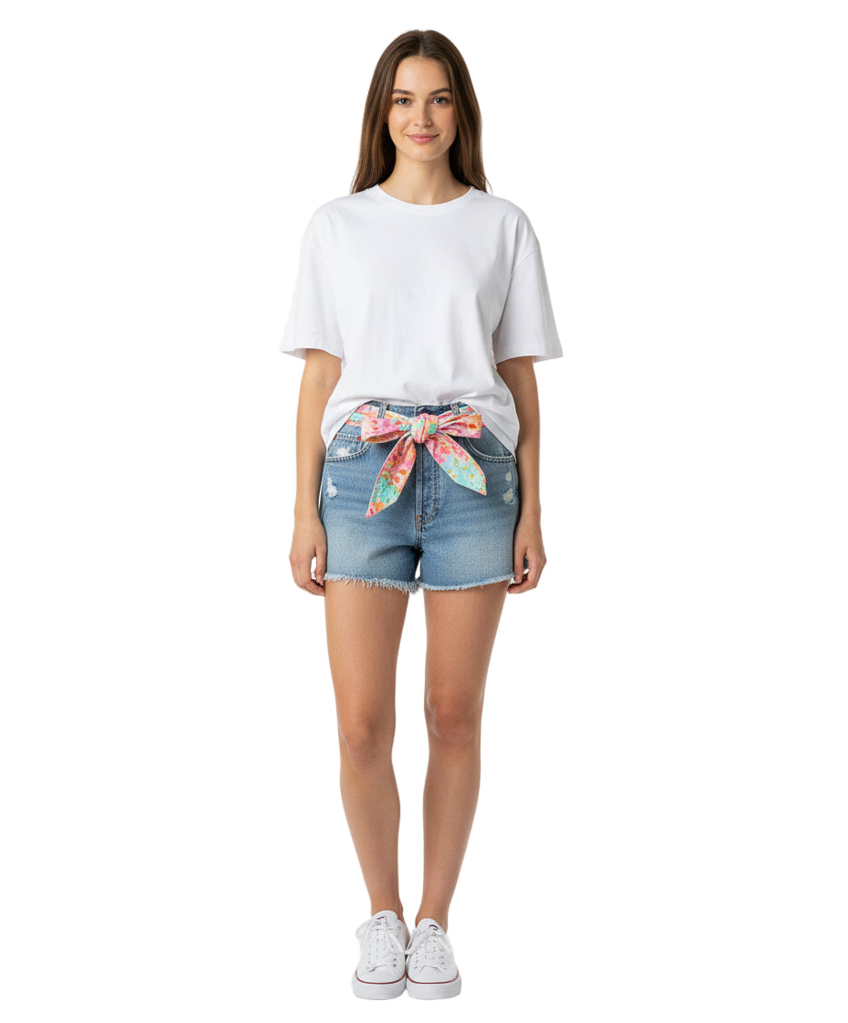 MC2 Saint Barth Women Jeans Shorts