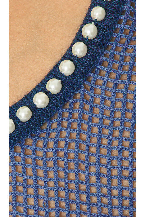 Agua Bendita Women Set Top and Skirt with Embroidery