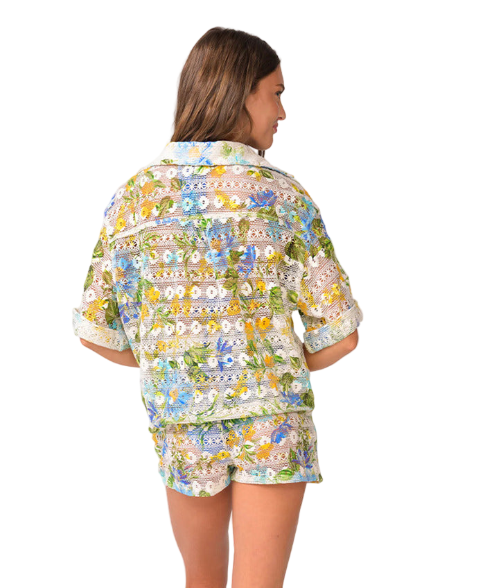 PQ Swim Bluebell Sheer Shirt Women