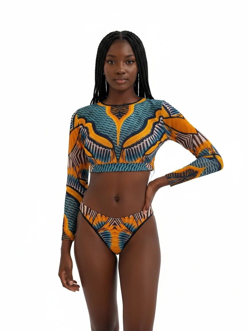 Sun & Sea Barbara SPF Swimsuit - Green