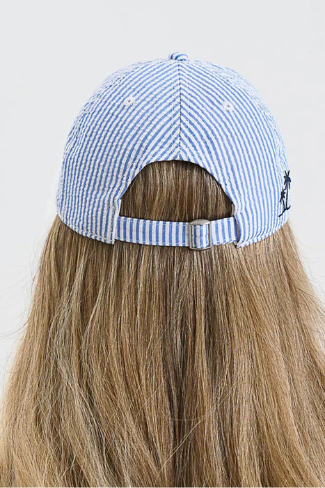 MC2 Saint Barth Women Striped Baseball Cap