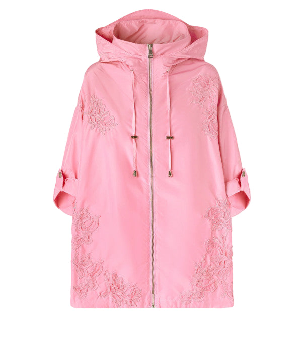 Ermanno Firenze Pink Jacket Windbreaker Women