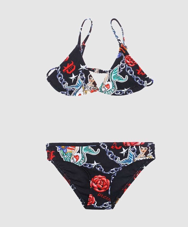 PhilippPlein Swimsuit Tattoo Black Bikini Ariel